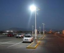 Освещение автостоянки с помощью светодиодного уличного светильника