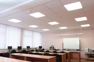 Современное свтодиодное освещение в школе